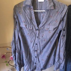 New York and co button down shirt